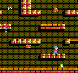 Milon's Secret Castle (USA) In game screenshot